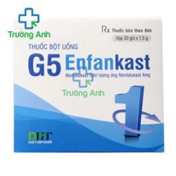 G5 Enfankast - Điều trị hen phế quản, viêm mũi dị ứng của Hataphar