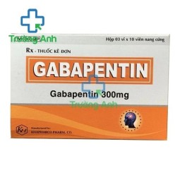 Gabapentin 300mg Khapharco - Thuốc giảm đau thần kinh hiệu quả