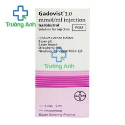 Gadovist 1mmol/ml 5ml Bayer - Thuốc dùng để chuẩn đoán của Bayer Pharma AG