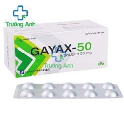 Gayax-50 - Thuốc điều trị bệnh tâm thần phân liệt hiệu quả