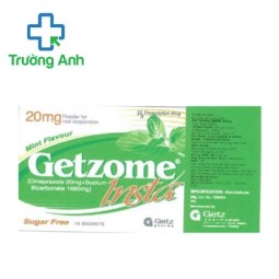 Getzome insta sachet Getz Pharma - Thuốc điều trị trào ngược dạ dày hiệu quả
