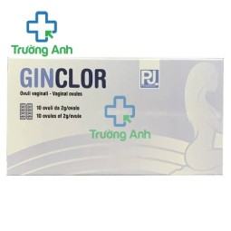 Ginclor - Viên đặt âm đạo ngừa viêm nhiễm hiệu quả