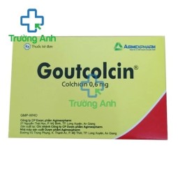 Goutcolcin 0,6mg- Thuốc điều trị bệnh gút hiệu quả của Agimexpharm