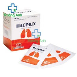 Hacimux 600 - Thuốc điều trị viêm phế quản - phổi cấp tính của Hadiphar