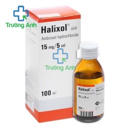 Halixol siro 100ml Egis - Thuốc điều trị tắc nghẽn đường hô hấp hiệu quả