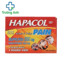 Hapacol pain DHG - Thuốc điều trị các cơn đau, kháng viêm