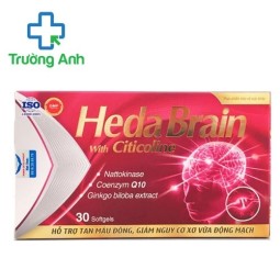Heda Brain - Tăng cường tuần hoàn máu não hiệu quả 
