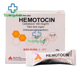 Hemotocin - Thuốc ngăn ngừa mất trương lực tử cung, xuất huyết hậu sản của CPC1HN