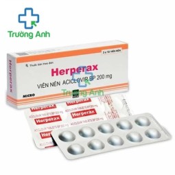 Herperax - Thuốc điều trị Herpes simplex hiệu quả của Ấn Độ