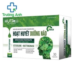 Hoạt huyết dưỡng não Huta - Giúp hoạt huyết tăng cường tuần hoàn não hiệu quả
