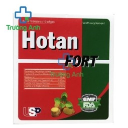 HOTAN FORT USP - Giúp điều trị các chứng ho, đau họng hiệu quả