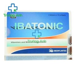 Ibatonic Mediplantex - Bổ sung vitamin và các khoáng chất cần thiết