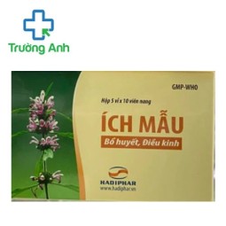 Ích mẫu Hadiphar (viên) - Giúp bổ huyết điều kinh hiệu quả