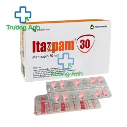 Itazpam 30 Agimexpharm - Thuốc điều trị trầm cảm hiệu quả