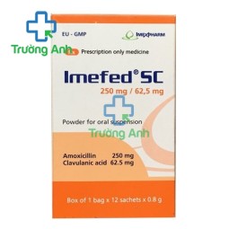 Imefed SC 250mg/62,5mg - Thuốc điều trị nhiễm trùng đường hô hấp của Imexpharm