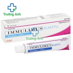 Immulimus 0,03% - Thuốc điều trị chàm thể tạng của MEDISUN