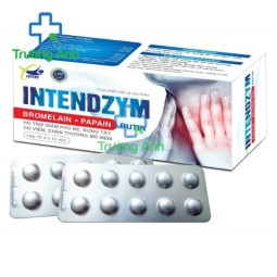 Intendzym Tradiphar - Hỗ trợ giảm sưng, phù nề hiệu quả