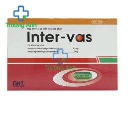 Inter-Vas 80mg - Thuốc điều trị suy giảm trí nhớ hiệu quả