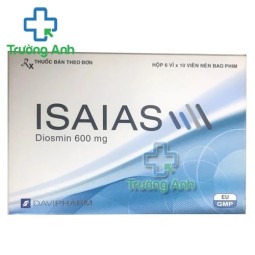 ISAIAS - Thuốc điều trị bệnh trĩ hiệu quả Davipharm 