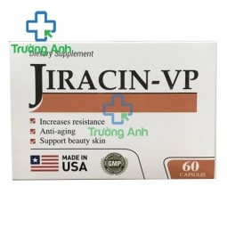 Jiracin-VP - Thực phẩm giúp bảo vệ sức khỏe hiệu quả
