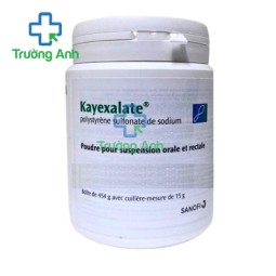 Kayexalate Sanofi - Thuốc điều trị tăng Kali cao hiệu quả