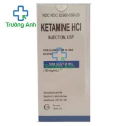Ketamine hydrochloride injection USP Rotexmedica - Thuốc gây mê của Đức