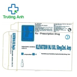 Klevatidin inj sol 50mg/2ml amp - Thuốc điều trị viêm loét dạ dày tá tràng hiệu quả của Hy Lạp