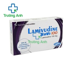 Lamivudine Savi 100mg - Điều trị viêm gan siêu vi B mãn tính hiệu quả