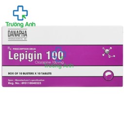 Lepigin 100 - Thuốc điều trị tâm thần phân liệt hiệu quả của Danapha