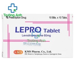 Lepro Tablet 60mg KMS Pharm - Thuốc điều trị ho hiệu quả