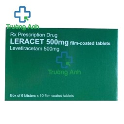 Leracet 500mg Film-coated tablets - Thuốc điều trị động kinh hiệu quả