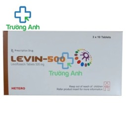 Levin 500mg Hetero - Thuốc điều trị nhiễm trùng hiệu quả