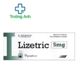 Lizetric 5mg - Thuốc điều trị tăng huyết áp, suy tim, nhồi máu cơ tim