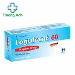 Logulrant 60 Dopharma - Thuốc phòng ngừa biến cố huyết khối
