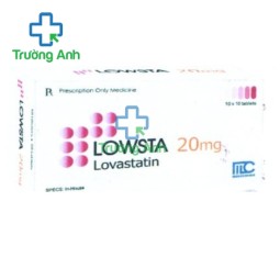 Lowsta 20mg Medochemie - Thuốc phòng ngừa biến cố tim mạch
