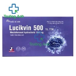 Lucikvin 500 Vinphaco - Thuốc điều trị suy giảm trí nhớ hiệu quả