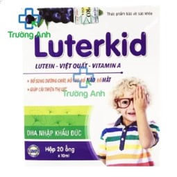 Luterkid - Giúp cải thiện thị lực, hỗ trợ bổ não và bổ mắt hiệu quả