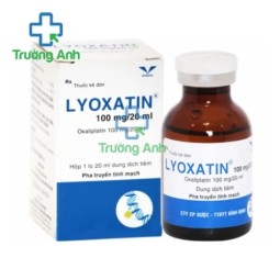Lyoxatin 100mg/20ml Bidiphar - Thuốc điều trị bổ trợ ung thư