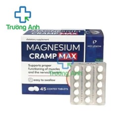 Magnesium Cramp Max - Viên uống phòng chống co cơ, chuột rút hiệu quả 