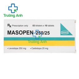 Masopen 250/25 Hasan - Thuốc điều trị bệnh Parkinson hiệu quả
