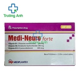 Medi-Neuro Forte - Bổ sung vitamin nhóm B giúp điều trị rối loạn thần kinh