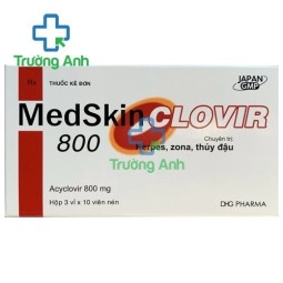 Medskin Clovir 800 DHG Pharma - Thuốc điều trị nhiễm Herpes simplex