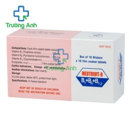 Medtrivit- B Medipharco - Thuốc điều trị đau thây thần kinh hiệu quả