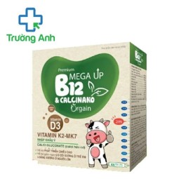 Mega up B12 & CalciNano Orgain STP - Hỗ trợ bổ sung calci cho cơ thể
