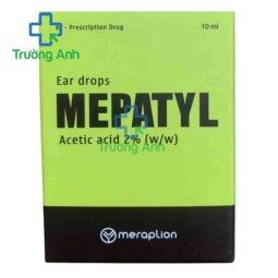 Thuốc nhỏ tai Mepatyl 10ml - Thuốc điều trị nhiễm khuẩn tai ngoài hiệu quả