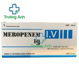 Meropenem 1g VCP - Thuốc điều trị nhiễm khuẩn hiệu quả