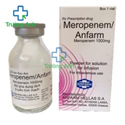 Meropenem Anfarm 1g - Thuốc điều trị nhiễm trùng hiệu quả của Hy Lạp