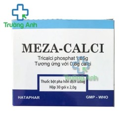Meza-Calci - Hỗ trợ điều trị loãng xương và thiếu calci hiệu quả của Hataphar