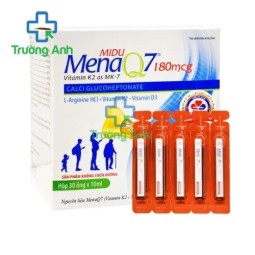 Midu menaQ7 180mcg - Hỗ trợ bổ sung vitamin D hiệu quả