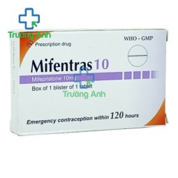 Mifentras 10mg - Thuốc tránh thai khẩn cấp hiệu quả
